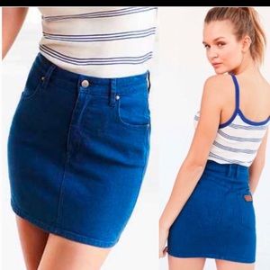 Urban Outfitters Wrangler Franky Mini Skirt